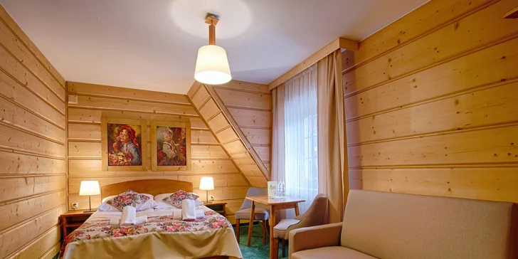 Horský penzion u Zakopaného se snídaní a hodina relaxace ve wellness