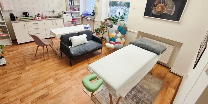 Až 80 min. masáže podle výběru: relaxační, antistresová či lávové kameny