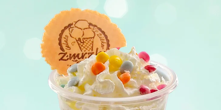 Gelato bubble dle výběru pro jedno či dva z rodinné zmrzlinárny na Žižkově