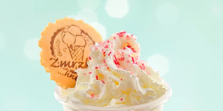 Gelato bubble dle výběru pro jedno či dva z rodinné zmrzlinárny na Žižkově