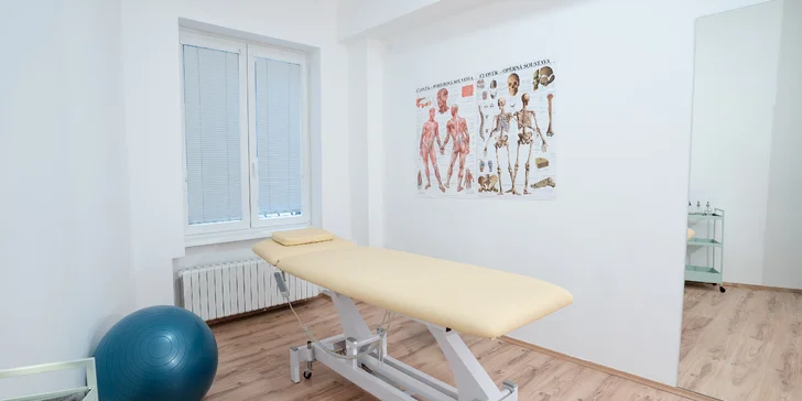 Fyzioterapie: léčba rázovou vlnou či vstupní vyšetření i cvičební plán