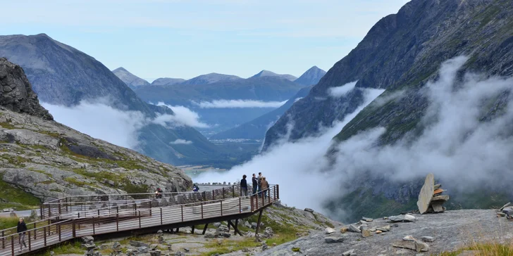 Do Norska za vodopády, ledovci a fjordy: letecky, s ubytováním, večeřemi a průvodcem