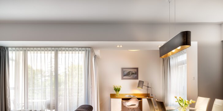 Moderní apartmány u Baltu: polopenze, neomezený wellness, skvělá herna i sleva do spa