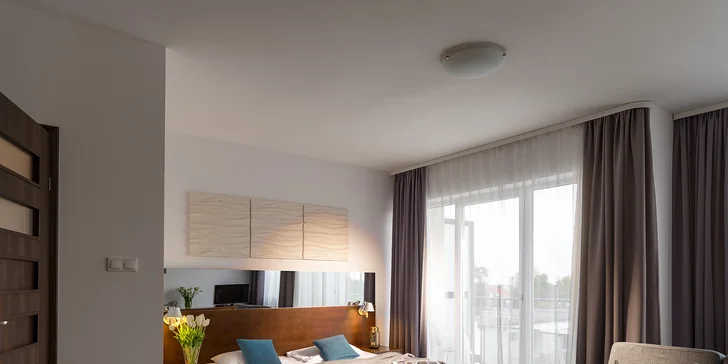 Moderní apartmány u Baltu: strava, neomezený wellness, skvělá herna i sleva do spa