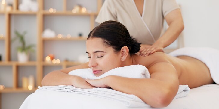 Relaxační masáž partie podle výběru: 60, 90 nebo 120 min.