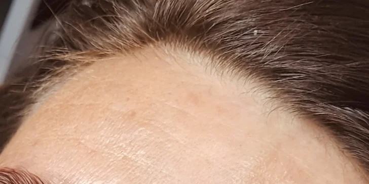 Permanentní make-up: vláskování nebo stínování obočí včetně korekce