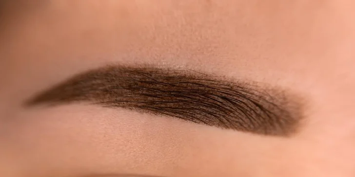 Permanentní make-up horních očních linek, rtů či obočí pudrovou metodou