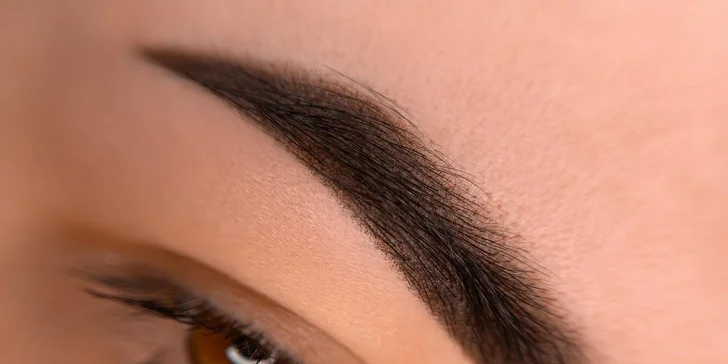 Permanentní make-up horních očních linek, rtů či obočí pudrovou metodou