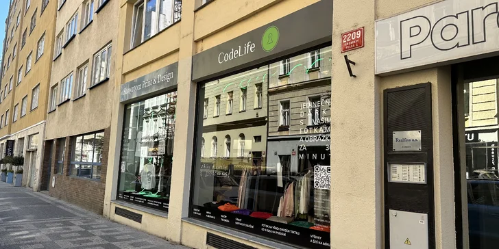 Až 1 500 Kč do Code Life: vlastní potisk či výšivka jakéhokoliv oblečení