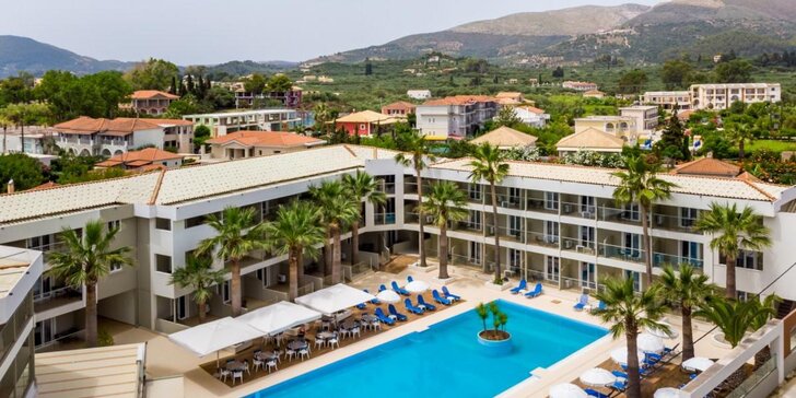 Letecky na Zakynthos: 4* Hotel Cameo Beach Resort přímo u pláže, v ceně all inclusive