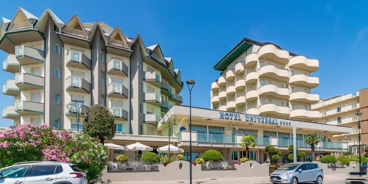 Italské přímořské město Cervia: 4* hotel 60 m od písečné pláže, snídaně, bazén a vířivka