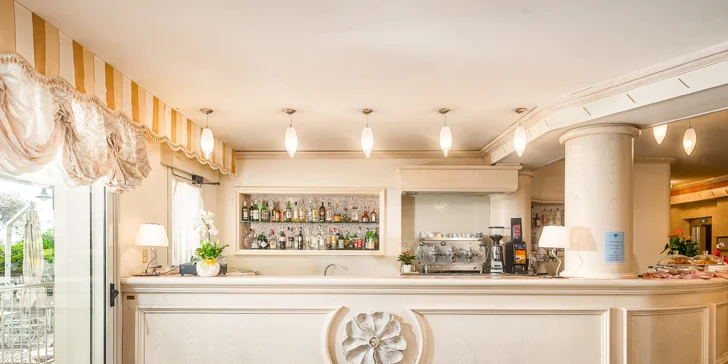 Italské přímořské město Cervia: 4* hotel 60 m od písečné pláže, snídaně, bazén a vířivka
