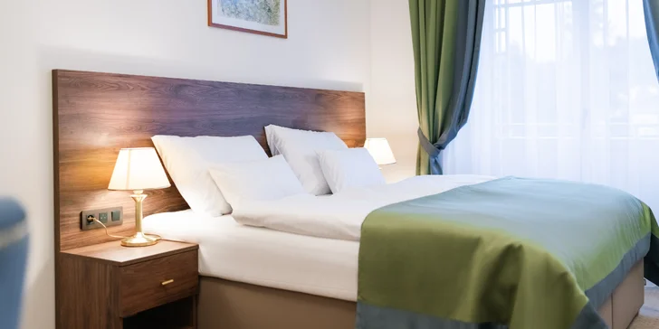 4* pobyt v Karlových Varech: snídaně či polopenze, na výběr i neomezený wellness a procedury