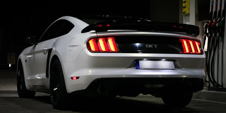 Pronájem americké legendy: Ford Mustang GT na 3 hod. i celý víkend