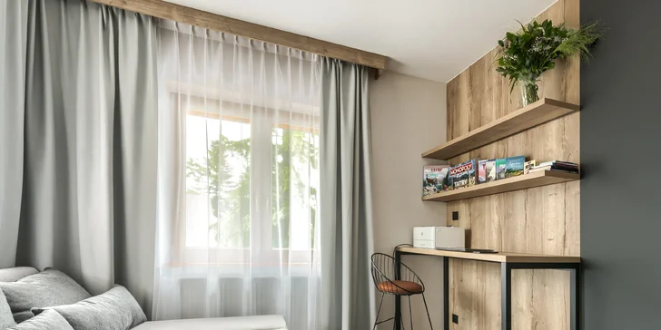 Zakopané: krásné apartmány v blízkosti Tater, možnost snídaně či polopenze, až 8 osob