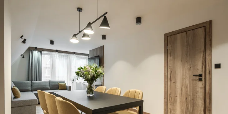 Zakopané: krásné apartmány v blízkosti Tater, možnost snídaně či polopenze, až 8 osob