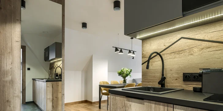Zakopané: krásné apartmány v blízkosti Tater, možnost snídaně či polopenze, až 8 osob