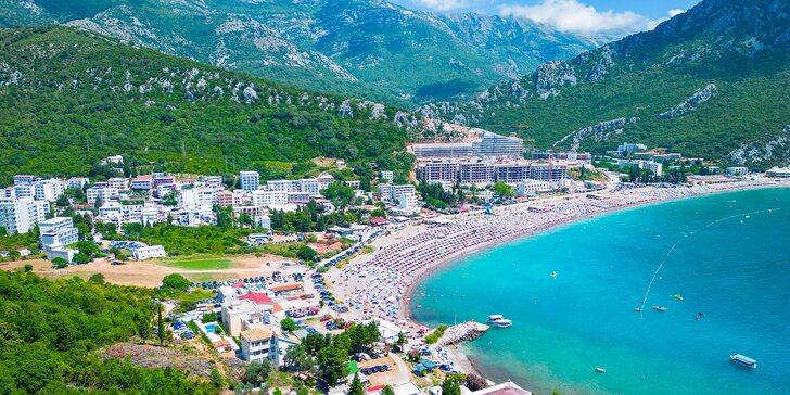 Dovolená v Černé Hoře: 4* hotel Monte Mare, all inclusive, bazén i letenky