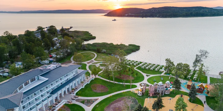 Relax v 5* rezortu u Balatonu: wellness pro dospělé i vlastní Family Park pro děti