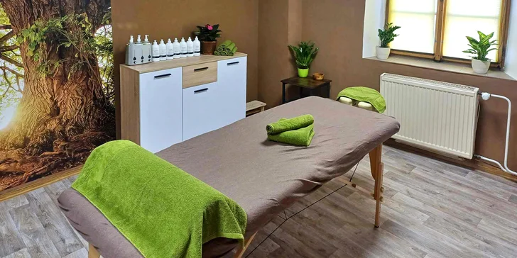 Boží odpočinek: relaxační nebo havajská masáž, 60-90 min.