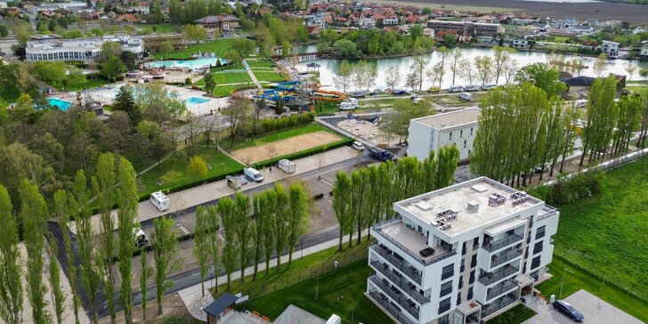 Relax v Dunajské Stredě: krásný apartmán se snídaní v ceně i vstup do Thermalparku
