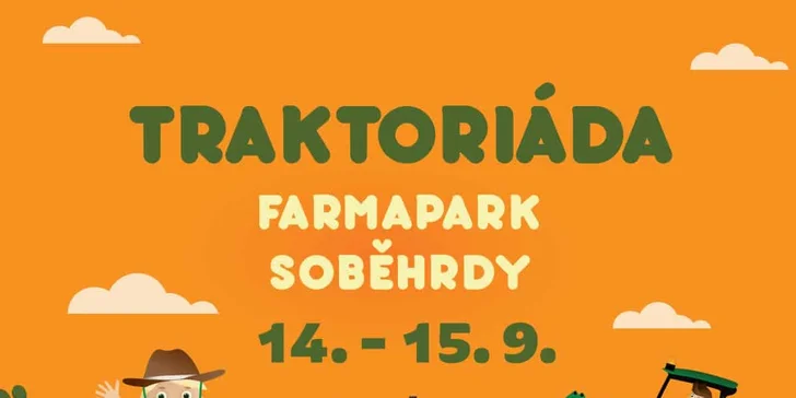 Vstupné na víkendové akce ve Farmaparku: celodenní program, vystoupení, známé osobnosti, zvířátka, atrakce