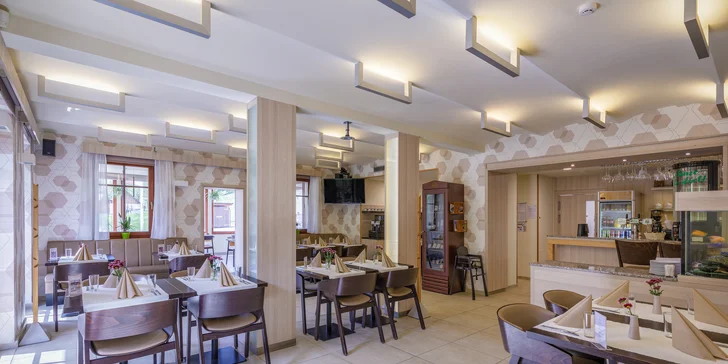 4* hotel v Ludvíkově v oblasti CHKO Jeseníky: snídaně, bazén i možnost vířivky