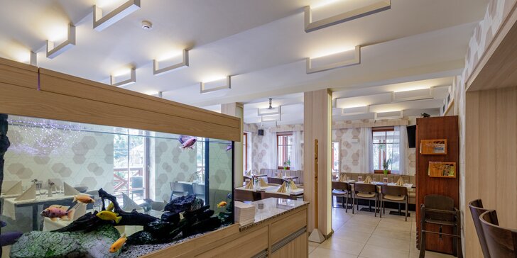 4* hotel v Ludvíkově v oblasti CHKO Jeseníky: snídaně, bazén i možnost vířivky