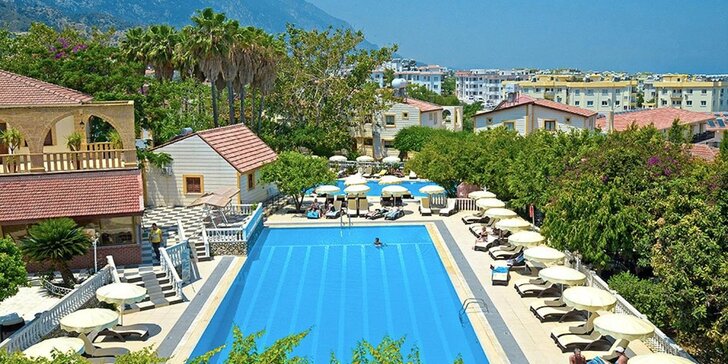Severní Kypr letecky: 4* Hotel Riverside Garden Resort, atrakce pro děti, soukromá písečná pláž