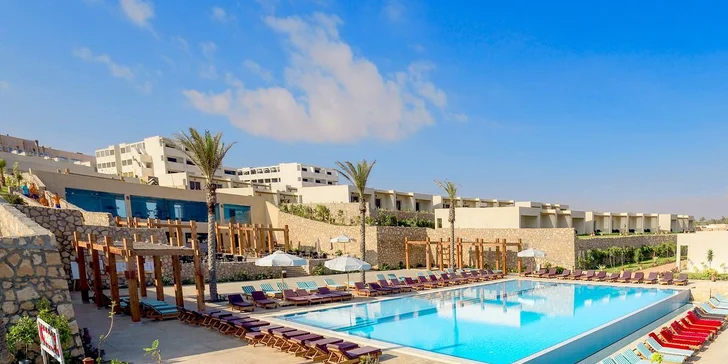 Severní Egypt letecky: 5* Hotel Caesar Bay Resort v Marsa Matrouh, all inclusive, písečná pláž