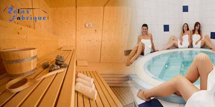 230 Kč za 2x 90 minut v balneo centru RELAX LA FABRIQUE v hodnotě 460 Kč. Sauna, parní lázeň a vířivka. Zasloužený odpočinek se slevou 50 %.