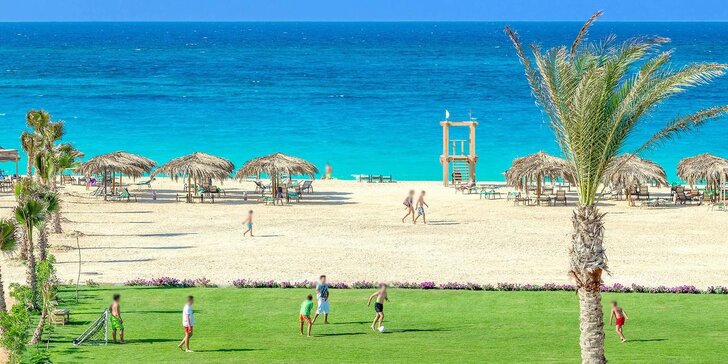 Severní Egypt letecky: 5* Hotel Caesar Bay Resort v Marsa Matrouh, all inclusive, písečná pláž