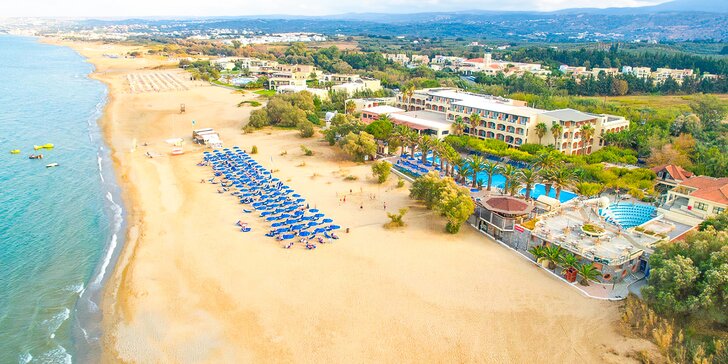 Letecky na Krétu: 4* Mare Monte Beach přímo u pláže, bazén, vyžití pro děti, dětský klub Čedog