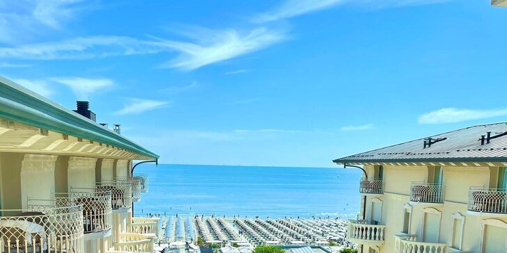 Luxus v Itálii: město Cervia, luxusní 5* pobyt přímo u písečné pláže, snídaně, varianta s 1 obědem