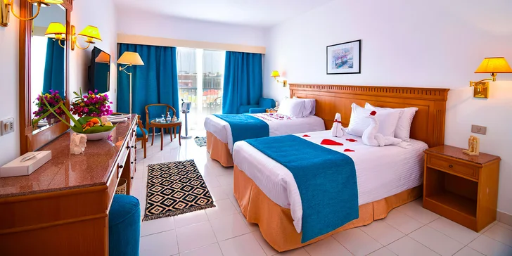 Egypt letecky: Marsa Alam s all inclusive, 4* Hotel Alexander the Great Resort, písečná pláž