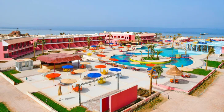 Egypt letecky: Marsa Alam s all inclusive, 4* Hotel Alexander the Great Resort, písečná pláž