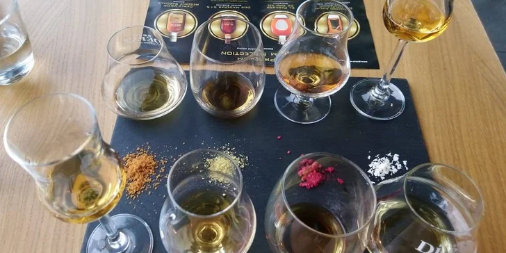 Degustace prémiových rumů pro 1 nebo 2 osoby