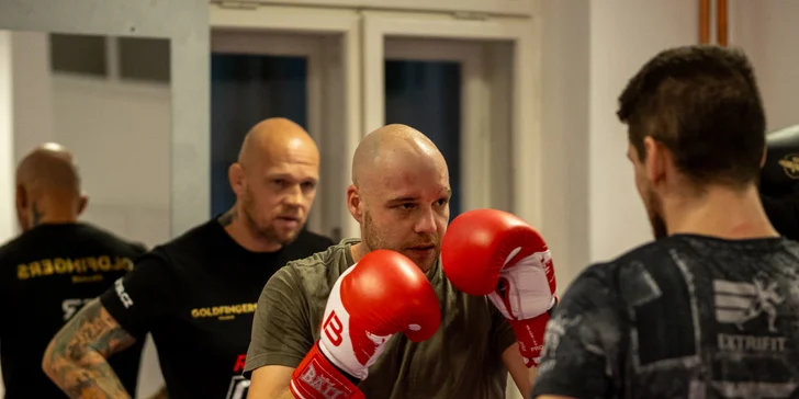 1-5 lekcí v M3GYM: kondiční a kruhové tréninky, MMA, box a další, cvičení s profi zápasníkem M. Horským