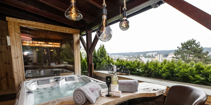 Relax v Moravském krasu: báječný pobyt i se vstupem do privátního wellness či vířivkou přímo v apartmánu