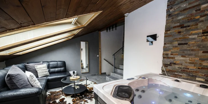 Relax v Moravském krasu: báječný pobyt i se vstupem do privátního wellness či vířivkou přímo v apartmánu