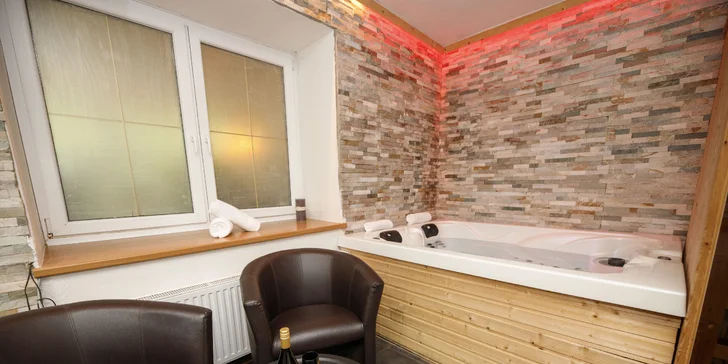 Dovolená v Moravském krasu: apartmá s privátním wellness přímo na pokoji