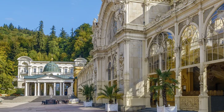 Odpočinek na okraji Mariánských lázní: polopenze, procedury i bazén