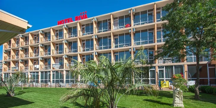 Letecky do Bulharska 3* hotel Riva, all inclusive, bazén i animační programy