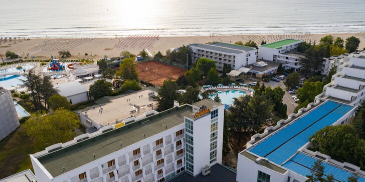 Letecky do Bulharska: 4* Hotel Malibu přímo u pláže s all inclusive