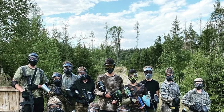 Paintballový letní tábor aneb 10 dní zábavy pro dobrodruhy od 11 do 19 let