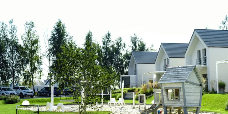 Władysławowo: moderní prázdninové domky až pro 6 osob, písečná pláž 2 km i pronájem kol