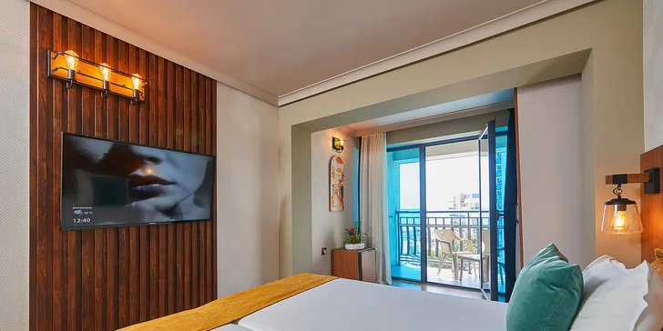 Bulharsko: hotel Sentido Bellevue přímo na pláži, all inclusive i letenky