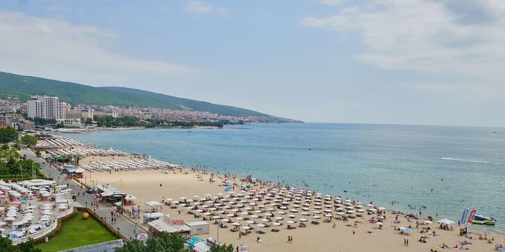 Bulharsko: hotel Sentido Bellevue přímo na pláži, all inclusive i letenky