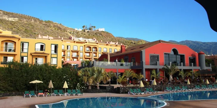 Kanárský ostrov La Palma: hotel Las Olas**** s bazénem, polopenze i letenky v ceně