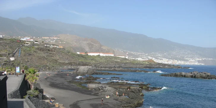 Kanárský ostrov La Palma: hotel Las Olas**** s bazénem, polopenze i letenky v ceně